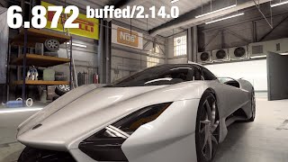 【CSR2】Tuatara buffed2140 shift amp tune for 6872 6870 possible [upl. by Ricky]