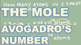 The Mole and Avogadros Number Chemistry [upl. by Echo]