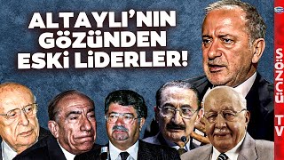 Fatih Altaylının İlk Defa Anlattığı Aydın Doğan Anısı Eski Liderler Hakkındaki Görüşleri [upl. by Ilise590]