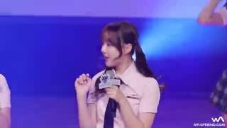 160612 GFRIEND 여자친구 Yerin예린SinB신비  Luv Star사랑별Sudden Attack FM Fancam [upl. by Nilrac790]