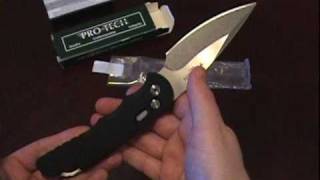 Protech TR4 Automatic Knife Blade Show 2010 Prototype [upl. by Jarv]