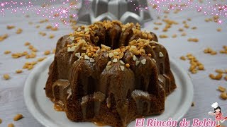 Bund cake de CALABACIN y cacahuetes [upl. by Eenyaj]