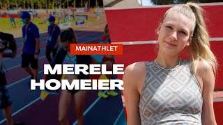 Mainathlet  Merle Homeier im Interview  Weitsprung [upl. by Acsecnarf]