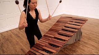 Six Concert Etudes for Marimba by Peter Klatzow  Marimba Literature Library [upl. by Shyamal]