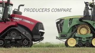 case 620 steiger quadtrac vs john deere 9620RX [upl. by Edison122]