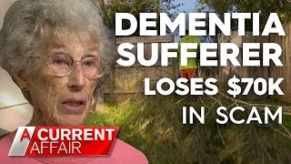 Dementia sufferer loses almost 70k in treelopping scam  A Current Affair [upl. by Ahsenyt90]