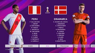 PERU x DINAMARCA  MUNDIAL CLUBS e SELEÇÕES 6° DIVISÃO  GRUPO 6 RODADA 56 GAMEPLAY [upl. by Daegal220]