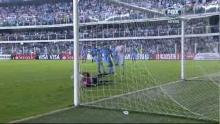 SANTOS 8X0 BOLIVAR  Copa Libertadores da America 10 05 2012 HD [upl. by Akerdnahs]