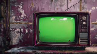 OLD TV ZOOM GREEN SCREEN [upl. by Lachus]