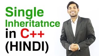 Single Inheritance in C HINDIURDU [upl. by Gniy3]