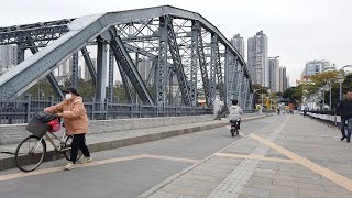 广州散步 海珠桥 Guangzhou walk Haizhu Bridge [upl. by Dobb]