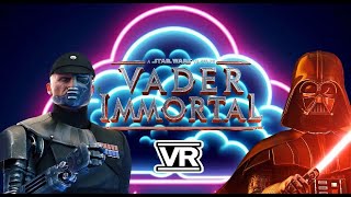 STAR WARS Vader Immortal VR Playthrough  PS VR RECUT no mic [upl. by Eellek]