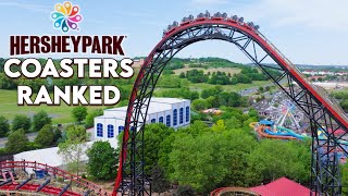 Ranking EVERY Roller Coaster at Hersheypark [upl. by Nnaes]