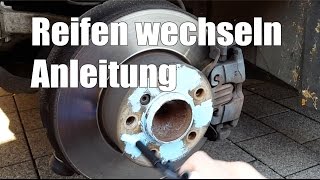 Reifen wechseln  Liqui Moly Radnaben Paste Reifen gegen ankleben hindern [upl. by Airreis]