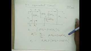 RVR BE 23 BJT small signal analysis [upl. by Drannek]