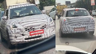 4th Gen Maruti Swift 1st Time Spied Testing In India [upl. by Adiahs]