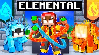 Convertí a Mis Amigos en ELEMENTALES en Minecraft [upl. by Nigen]