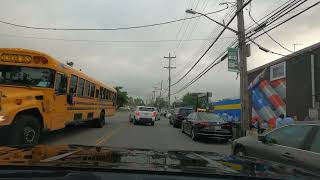 Driving around Staten Island New York City [upl. by Eidoj471]