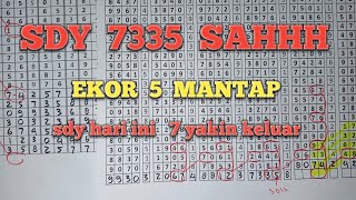 PREDIKSI SDY HARI INI JUMAT 19 JULI 2024  BOCORAN SDY HARI INI  TARIKAN PAITO SDY [upl. by Amand]