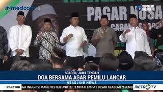 Ribuan Pesilat Pagar Nusa Deklarasi Dukung Jokowi [upl. by Ozzy]