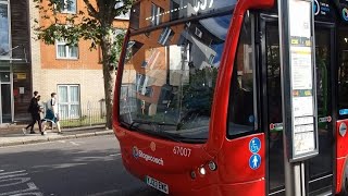 EVs Route 339 Journey  Shadwell Station  Usher Road  SLN 67007 [upl. by Nylhtiak]