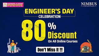 💥 Engineers Day Biggest Offer 📚 Biggest Discount 80 Offer on All Live and Recorded Courses [upl. by Orpah106]