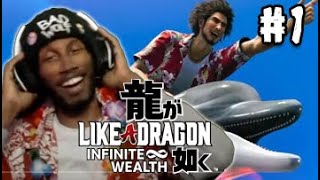 Like a Dragon Infinite Wealth PART 1 STARTING WITH A BANG [upl. by Nevarc]