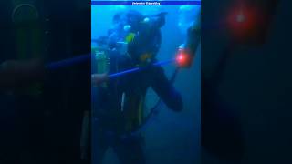 Underwater Ship welding 💥🤔🤔 ll shortsviral amazingfacts factsinhindi uqfacts underwater water [upl. by Ylirama]