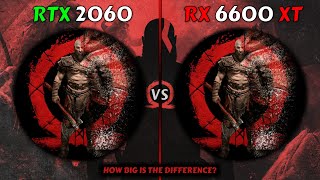 RTX 2060 VS RX 6600 XT  Test In 2023  How Big is the Difference [upl. by Perpetua]