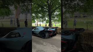 5 MILLION BUGATTI MINSTRAL MEETS 4 MILLION BUGATTI BOLIDE goodwoodfos goodwoodfestivalofspeed [upl. by Nelyag887]