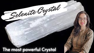 Selenite crystal ke Fayde  Benefits of Selenite crystal The Most Positive Crystal Crystal Healing [upl. by Harod191]