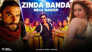 Zinda Banda x Malhari x Kaavaalaa  Mega Mashup  DJ BKS amp Sunix Thakor  South x Bollywood Mashup [upl. by Joacima]