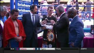 quot I THOUGHT YOU LOST quot  Teddy Atlas confronts Horn after Pacquiao VS Horn [upl. by Gilles106]