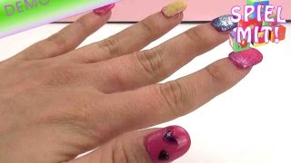 Germanys Next Topmodel  Nail Studio Nageldesign für Kinder Demo [upl. by Airetnuhs]