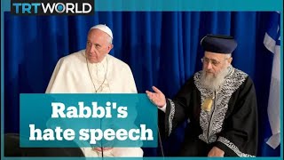 Israeli chief rabbi compares black people to monkeys [upl. by Sudbury]