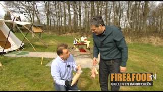 FireampFood TV  Barbecue Roken van buikspek [upl. by Daley56]