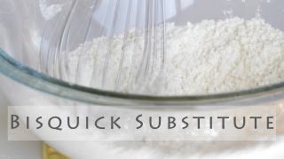 How to Make Bisquick Substitute  Homemade Recipe [upl. by Ynaffat]