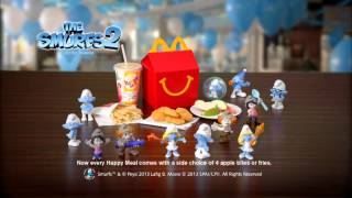 McDonalds Happy Meal  Smurfs [upl. by Royce]