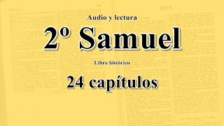 2º Samuel libro completo 24 caps RV1960 Audio Biblia [upl. by Oria915]