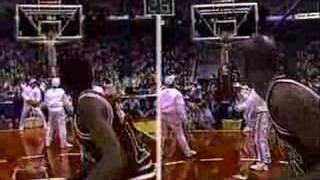 Michael Jordan in 3pt contest [upl. by Herby]