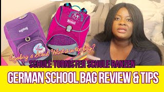 GERMAN SCHOOL BAG REVIEW  ERGOBAG amp SCOUT  GRUNDSCHULE TIPS  PRIMARY SCHOOL IN GERMANY [upl. by Pacheco]