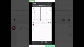 10 second solution to a SAT Math Discriminant Question with Desmos [upl. by Lynus]