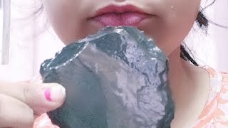 Black wet unshaped stone crunch [upl. by Wobniar423]