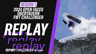 REPLAY I 2024 Open Faces Obertauern FWT Challenger [upl. by Perlis65]