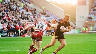 Wigan Warriors vs Catalan Dragons  Full Match Rugby  Betfred Super League 2024 [upl. by Mckay]