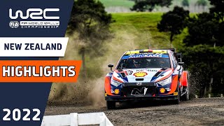 Day 2 Morning Highlights  WRC Repco Rally New Zealand 2022 [upl. by Naitsirhk]