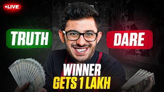 TRUTH amp DARE  WINNER GETS 1 LAKH RUPEES  NO PROMOTION [upl. by Oirom573]