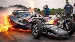 4 Craziest Street Legal Dragsters amp Drag Cars in the World [upl. by Saxet15]