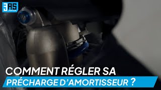 Comment régler sa précharge damortisseur moto  Tuto Moto 68 [upl. by Burlie]