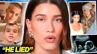 Hailey Bieber Is UPSET With Justin Having A Baby With Kourtney Kardashian it’s bad [upl. by Timofei146]